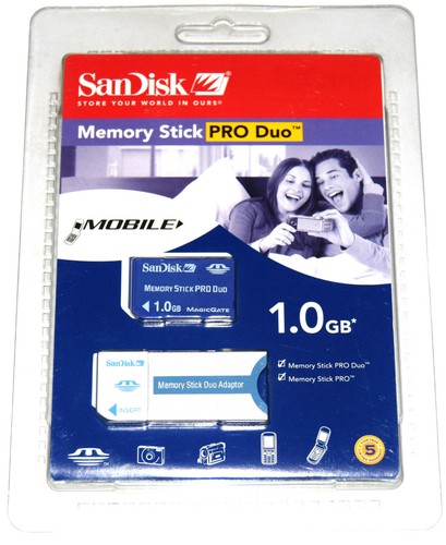 Tarjeta memoria memory stick - tarjeta,