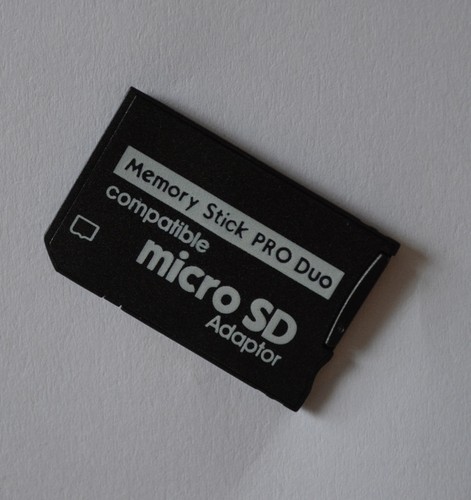 Adattatore memory stick - memory, pro