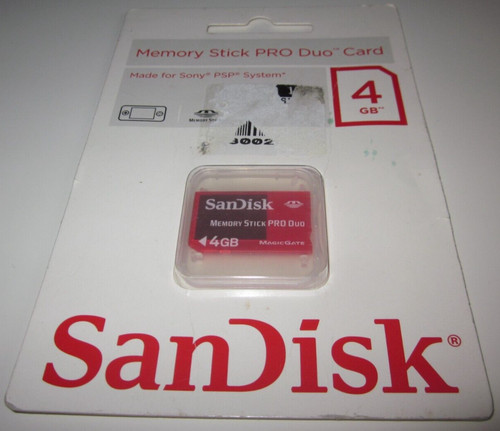 Memory stick pro - 4, gb