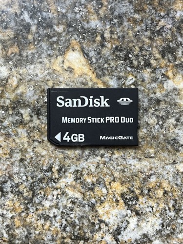 Memory stick pro duo 4gb - duo, 4
