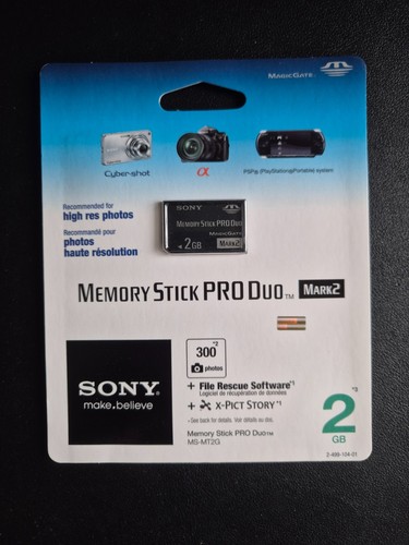 Sony memory stick pro duo - pro, 2gb